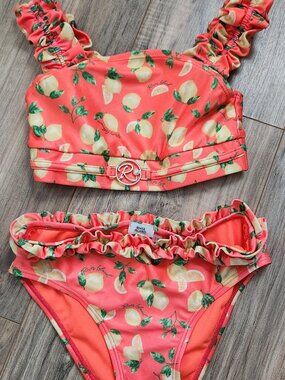 River Island Lemon bikini swimsuit